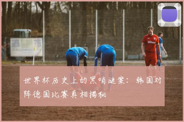 世界杯历史上的黑哨谜案：韩国对阵德国比赛真相揭秘