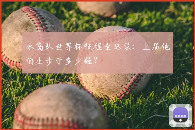 冰岛队世界杯征程全记录：上届他们止步于多少强？